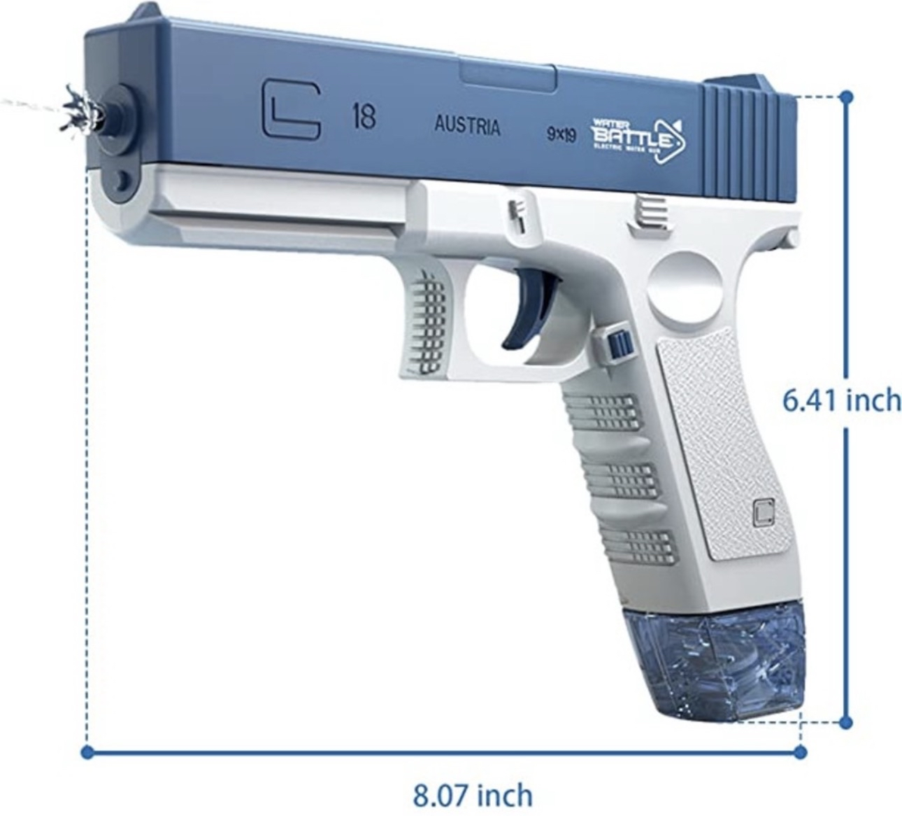 glock 17 vizipisztolypü